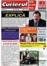 Anunț de mediu în ziarul Curierul de Valcea din județul Valcea - Publică rapid