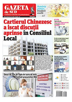 Anunț de mediu în ziarul Gazeta de Sud din județul Gorj - Publică rapid