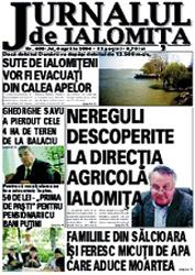 Anunț de mediu în ziarul Jurnalul de Ialomita din județul Ialomita - Publică rapid